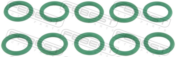 Ringol-043-pcs10 кольцо уплотнительное трубки г.у.р. комплект (10 шт. в упаковке) FEBEST RINGOL-043-PCS10