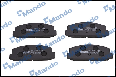 Колодки тормозные дисковые mazda 626 (gegf) MANDO MPA15
