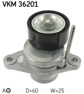 Ролик натяжителя ручейкового ремня SKF VKM36201