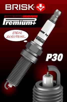 Свеча зажигания p30 iridium premium+