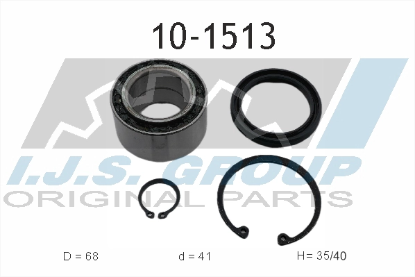 10-1513 к-кт подшипника ступицы пер. IJS GROUP 10-1513