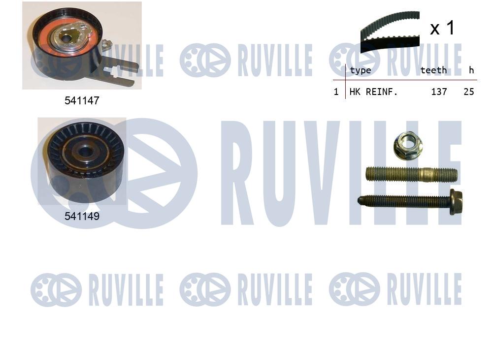 Ремкомплект привода грм RUVILLE 550058