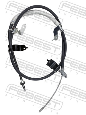 0199-pcgdj150rh трос ручного тормоза правый FEBEST 0199-PCGDJ150RH