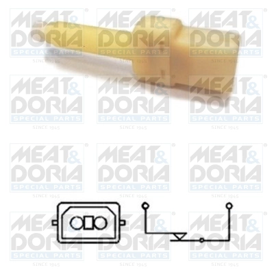 Датчик включения стоп-сигнала (лягушка) MEAT & DORIA 35014