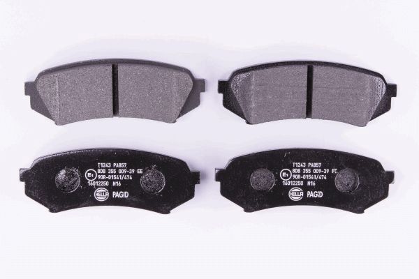Колодки тормозные дисковые комплект HELLA/BEHR/PAGID 8DB355009-391