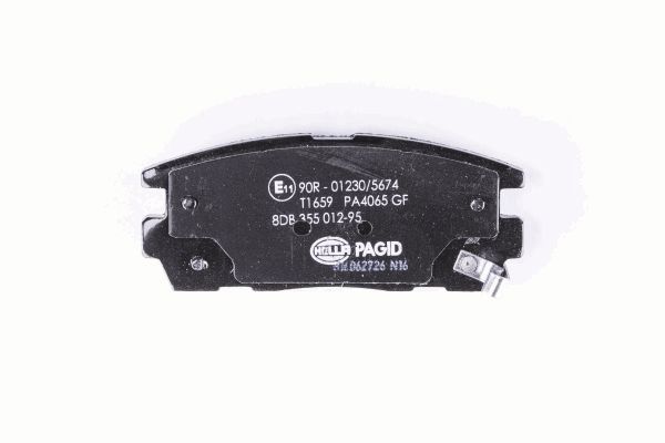 Колодки тормозные дисковые комплект HELLA/BEHR/PAGID 8DB355012-951