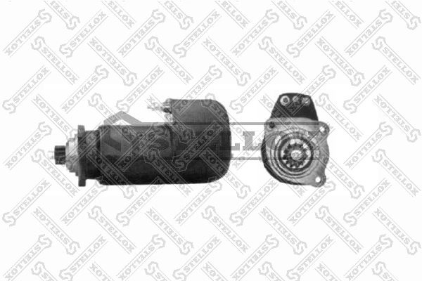 88-02012-sx стартер 24v-5.4kw 11 зубьев 45вправо STELLOX 88-02012-SX