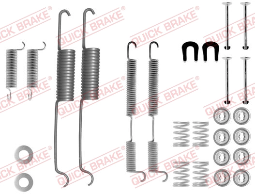 Комплектующие тормозной колодки QUICK BRAKE 105-0518