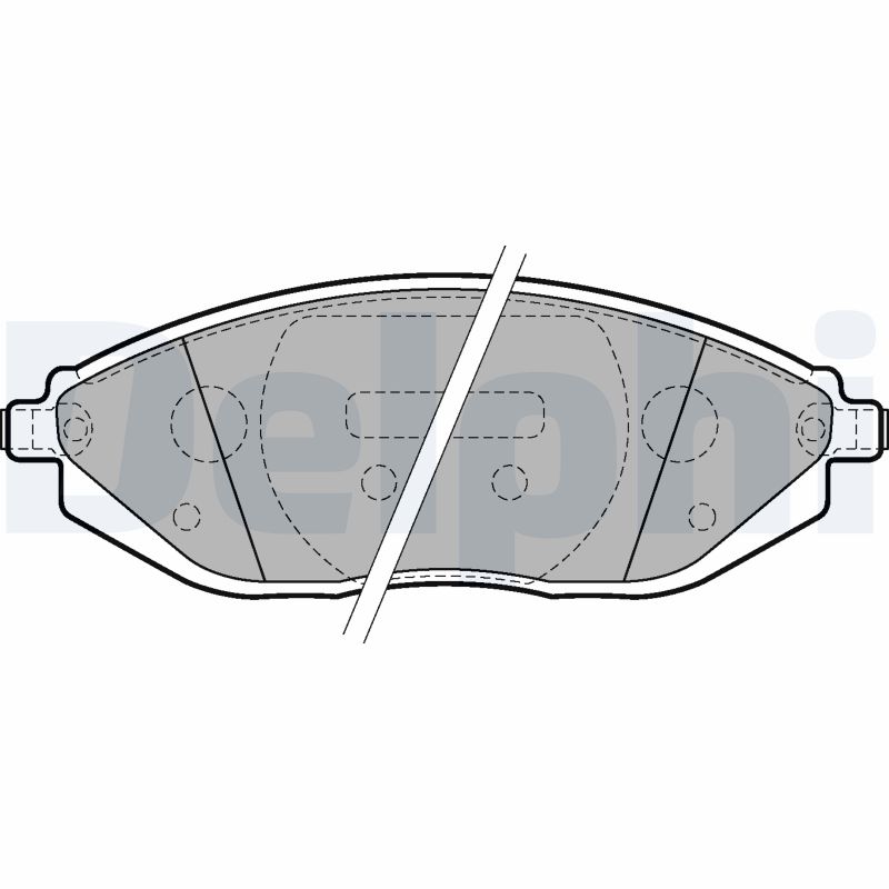 Комплект тормозных колодок дисковый тормоз