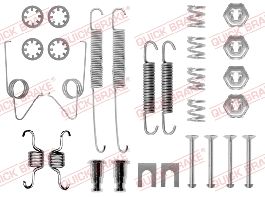 Комплектующие тормозной колодки QUICK BRAKE 105-0614