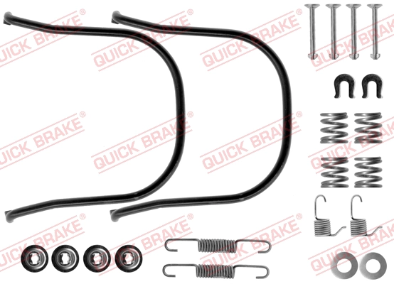 Комплектующие тормозной колодки QUICK BRAKE 105-0634