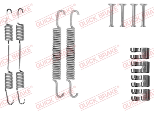 Комплектующие тормозной колодки QUICK BRAKE 105-0666