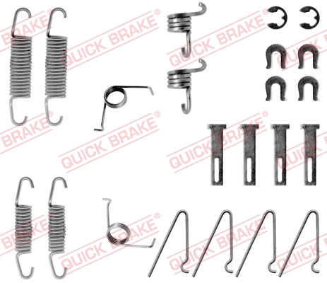 Комплектующие тормозной колодки QUICK BRAKE 105-0703