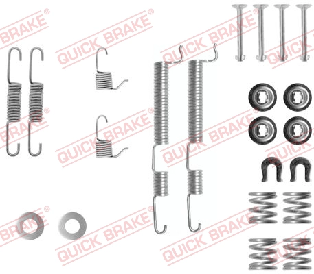 Комплектующие тормозной колодки QUICK BRAKE 105-0765
