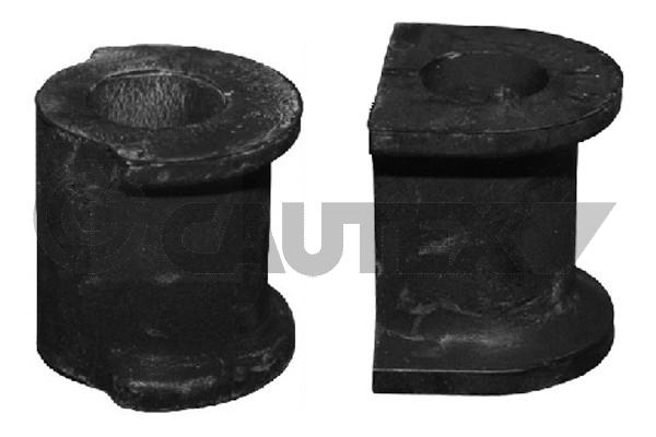 Комплект втулок стабилизатора 2 шт d. 23 mm (комплект - 1 внутр + 1 наружн) vw t5 03- CAUTEX 751916