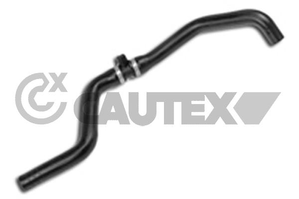 Патрубок радиатора CAUTEX 021195