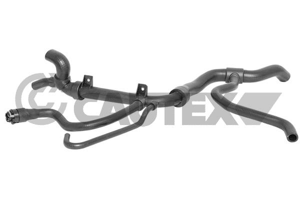 Патрубок системы охлаждения радиатора нижн opel vectra b 1.8/2.0 96-99 CAUTEX 754132
