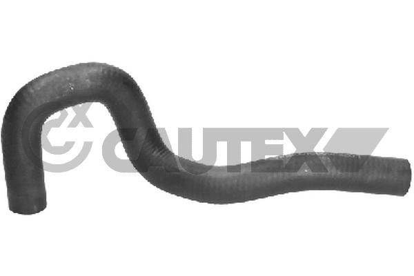 Патрубок радиатора CAUTEX 486680