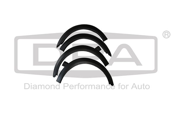 88530028002 комплект расширителей колесных арок черн. DPA 88530028002
