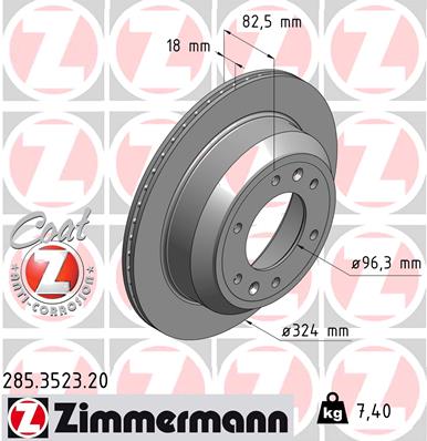 Тормозной диск coat z