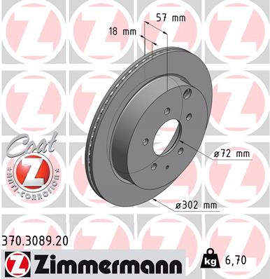 Тормозной диск coat z