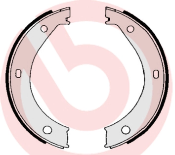 Комплект тормозных колодок стояночная тормозная система essential line
