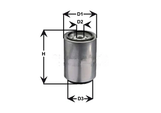 Фильтр топливный mb actros actros mp2 oem 0004771302 CLEAN FILTERS DNW2507