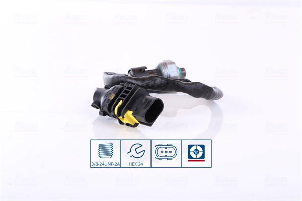 301025 air-conditioning pressure switch fits volvo fh d13a400-d13h440 09.05- NISSENS 301025