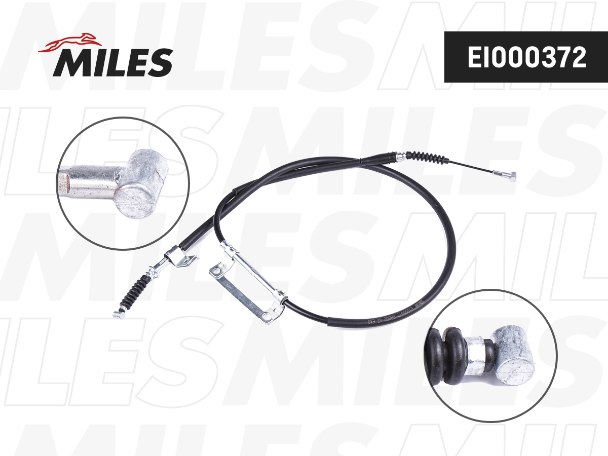 Ei000372 трос тормоза стояночного MILES EI000372