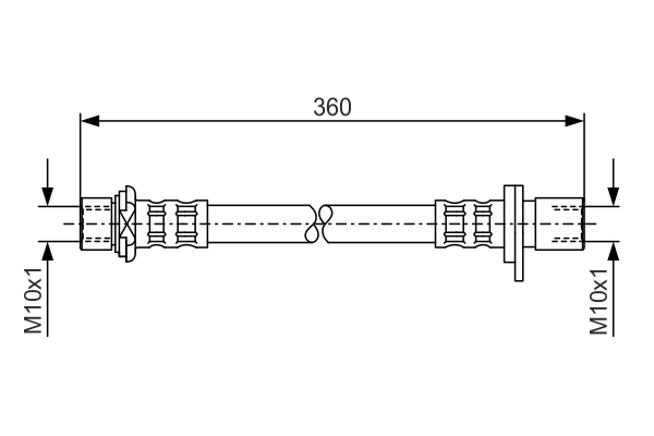 Тормозные трубки BOSCH 1 987 476 726