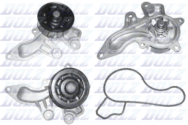 Насос водяной toyota auris/ch-r 1.2 16- DOLZ T264