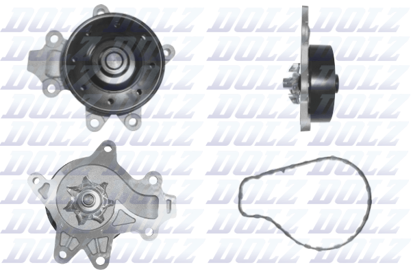 Насос водяной toyota rav4 2.0 14- DOLZ T271