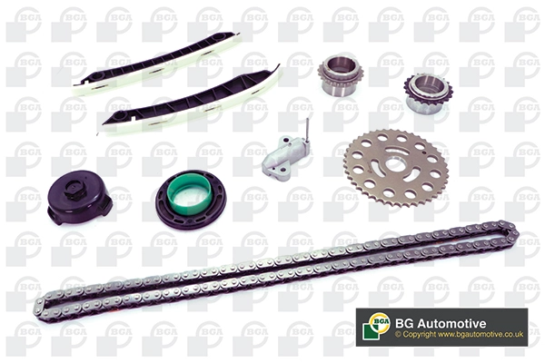 Комплект цепи грм mercedes 1.6 om626 / nissan 1.6 r9m / opel 1.6 r9m / renault 1.6dci r9m 11- (full) BGA TC9550FK