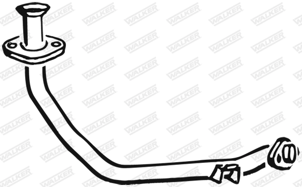 17265 глушитель рено renault espace WALKER PRODUCTS 17265