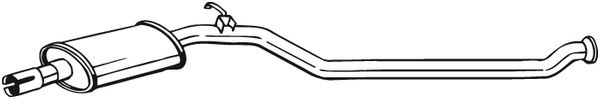 Глушитель BOSAL 284-619