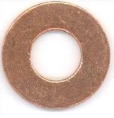 067.989e шайба форсунки (медн.) 9.5x20x1.5 ELRING 067.989