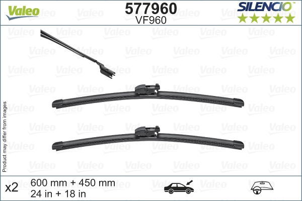 Щетки стеклоочистителя VALEO 577960