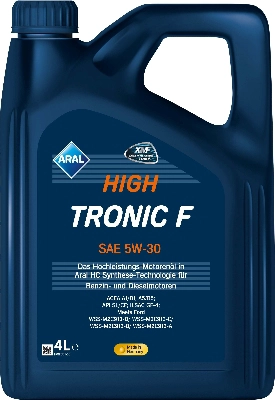 Hightronic f 5w-30 4 л масло моторное ARAL 15F458