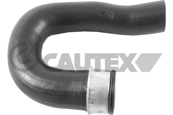 Патрубок нагнетаемого воздуха турбины opel corsa c/combo/meriva 1.7d 01-07 CAUTEX 757458