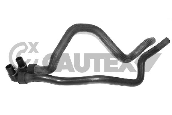 Патрубок радиатора CAUTEX 036373
