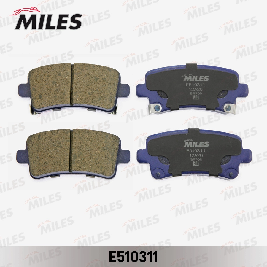 E510311 колодки тормозные opel insignia 08-/saab 9-5 10- задние ceramic MILES E510311