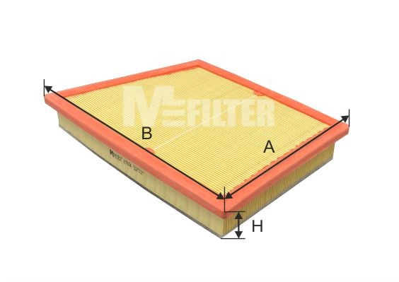 K 7154 фильтр воздушный MFILTER K 7154