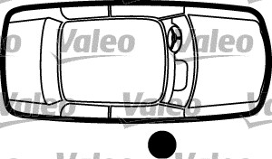Сердцевина замка зажигания (личинка) VALEO 256608