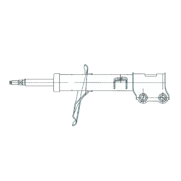 Gy0709g амортизатор передний правый газовый CTR GY0709G