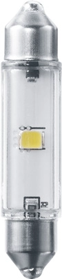 Лампа светодиодная led festoon 43mm 11866 cu31 12v b1 блистер 1шт PHILIPS 11866CU31B1