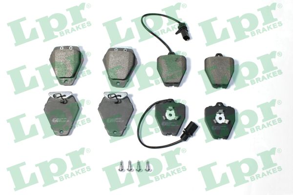 Колодки тормозные дисковые lpr LPR 05P2297