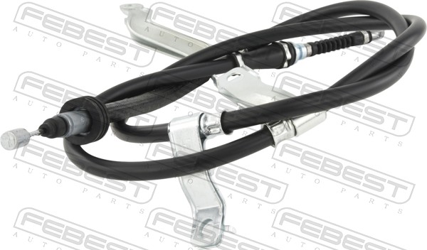 Трос ручного тормоза левый FEBEST 12100-F2DISCLH