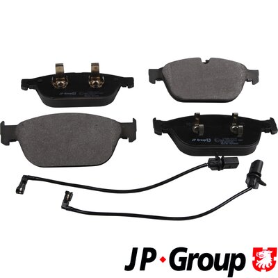 Колодки торм диск пер vag JP GROUP 1163613510