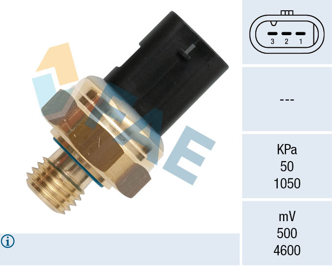 15610 датчик давления топлива FAE 15610