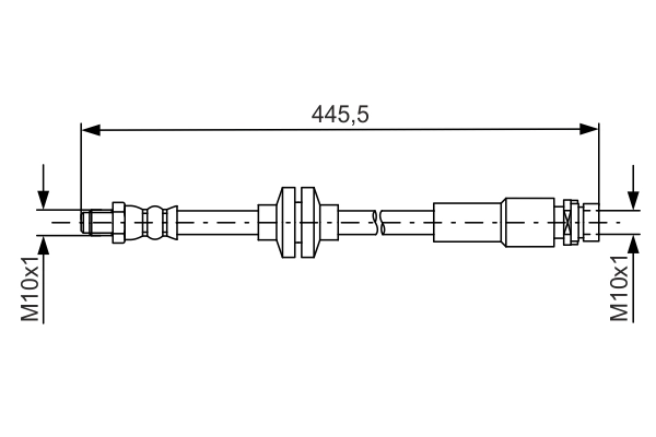 Тормозные трубки BOSCH 1 987 481 668